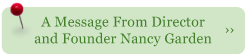 Message from Nancy Garden
