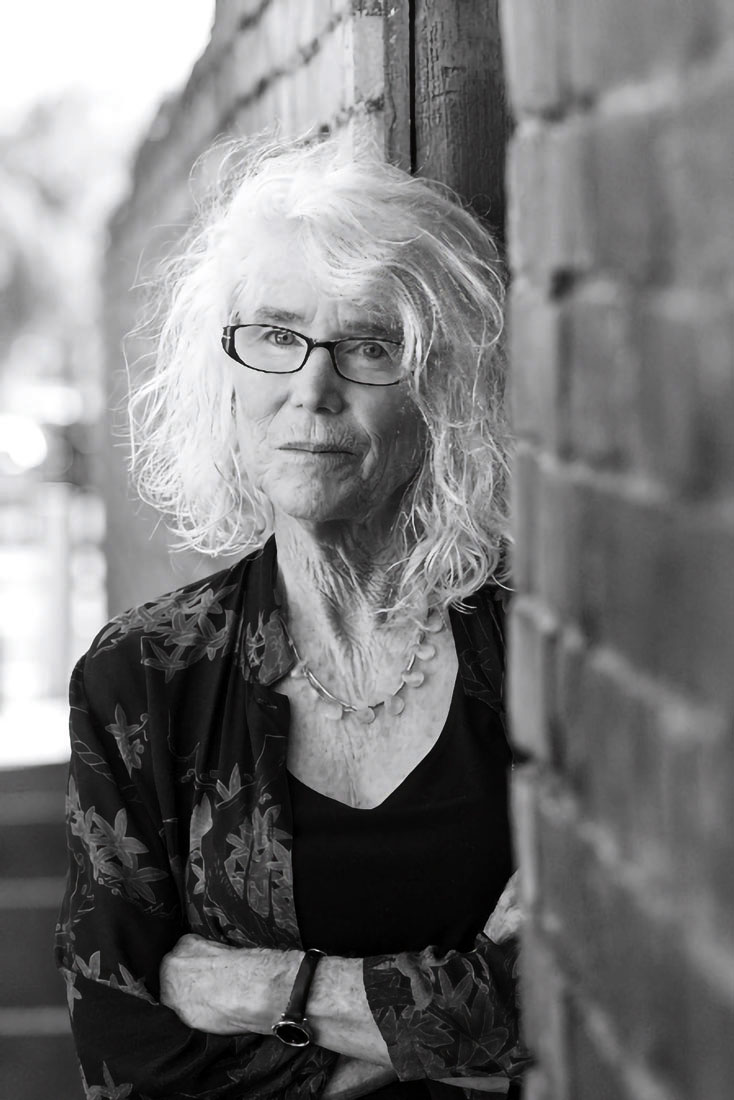 Photo of poet Theresa Whitehill by Jendi Coursey, 2025